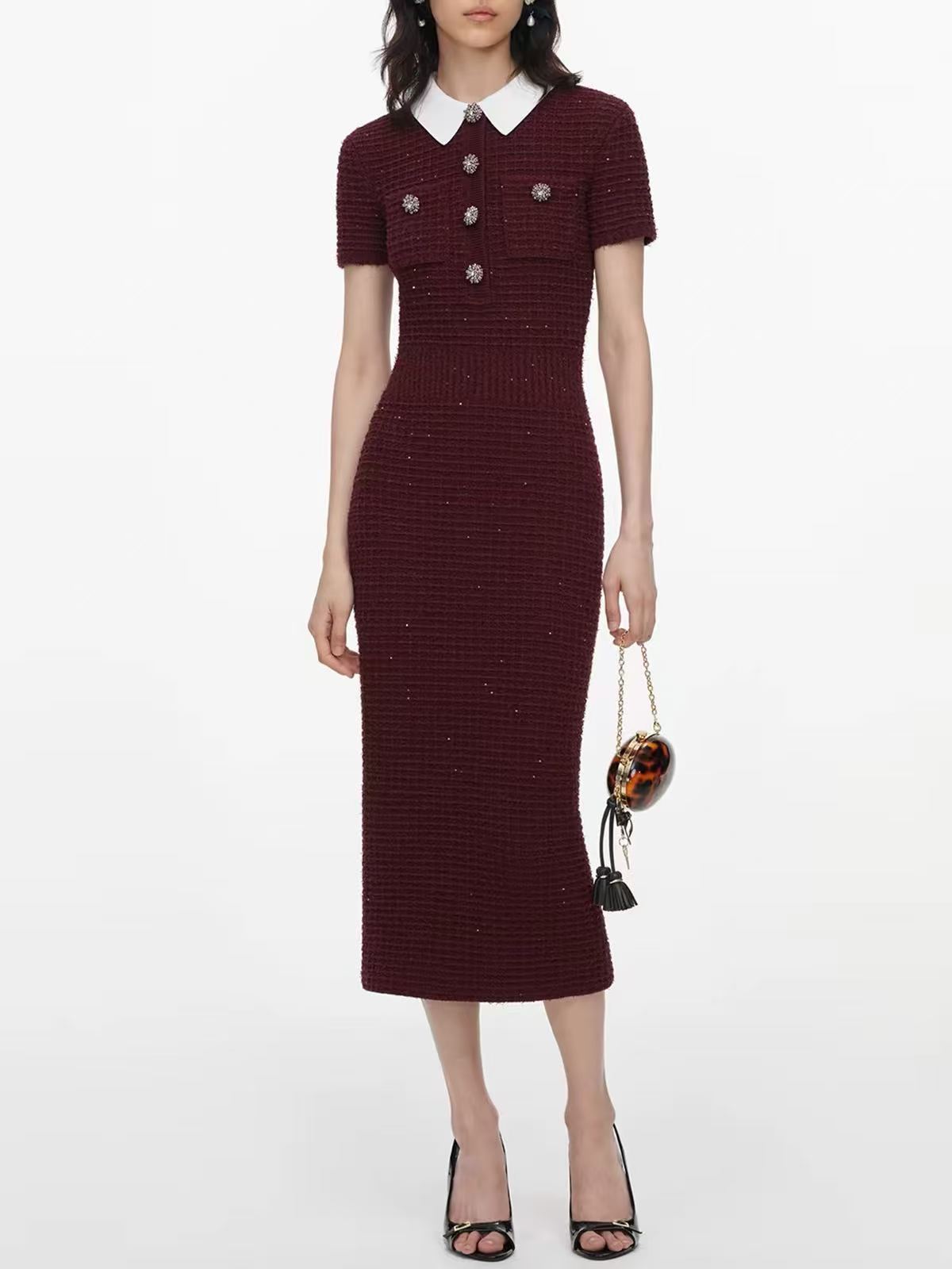 SP women knit dress